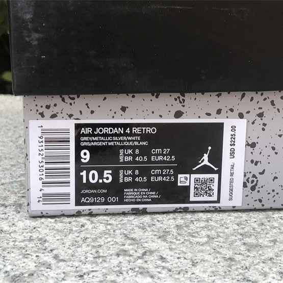 Air Jordan 4 WMNS “Frozen Moments” Sneakers  AQ9129-001  - PerfectKickZ