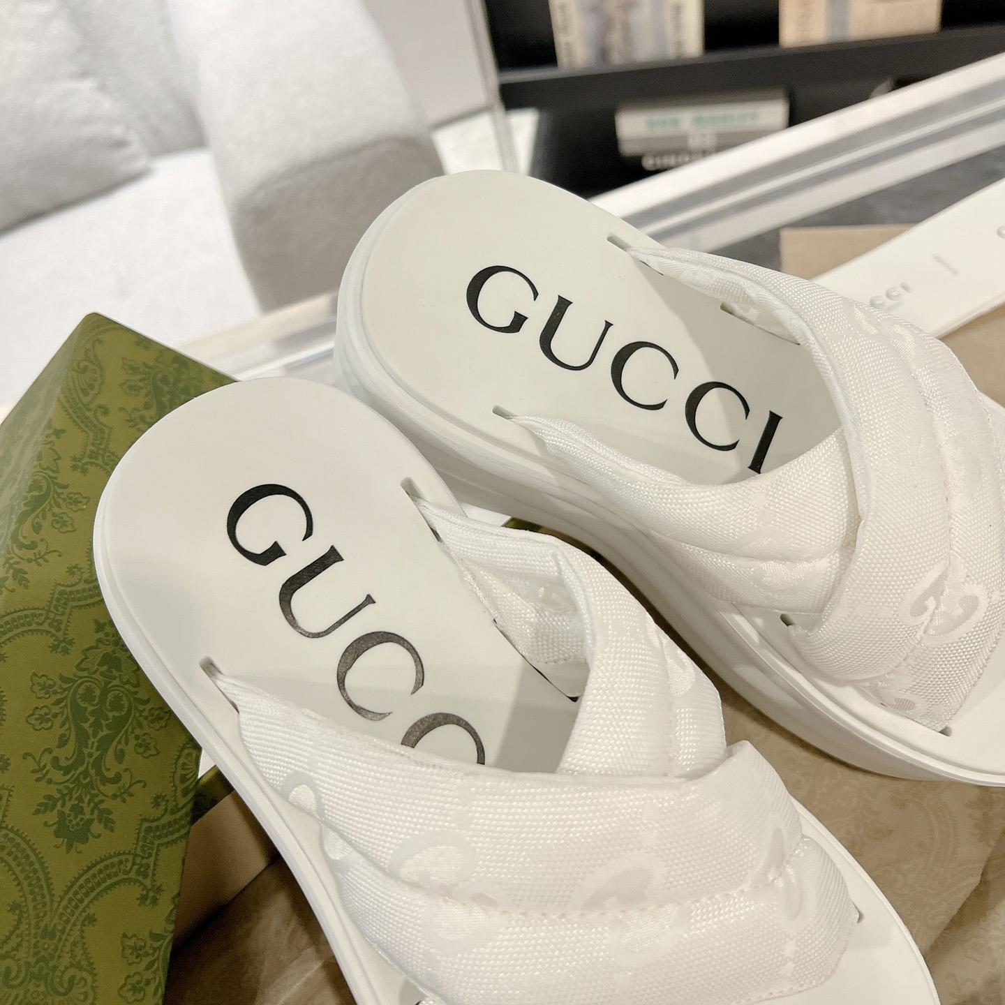 Gucci Women's GG Platform Slide Sandal - 