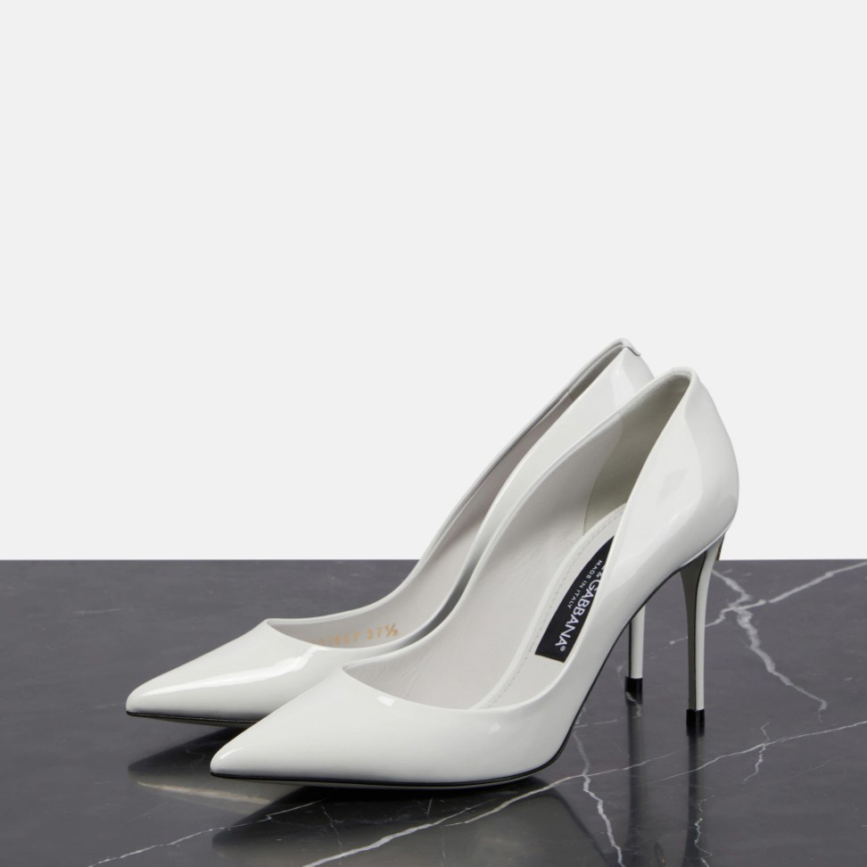 Dolce & Gabbana Cardinale Patent Leather Pumps - PerfectKickZ