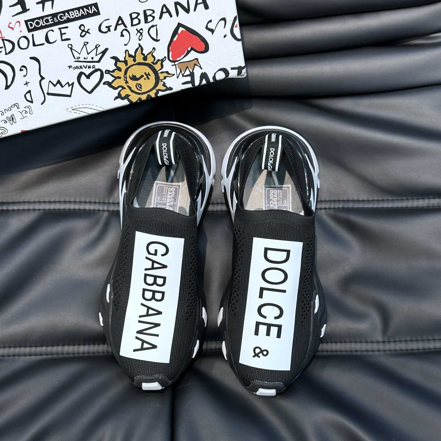 Dolce & Gabbana Stretch Mesh Fast Sneakers - PerfectKickZ