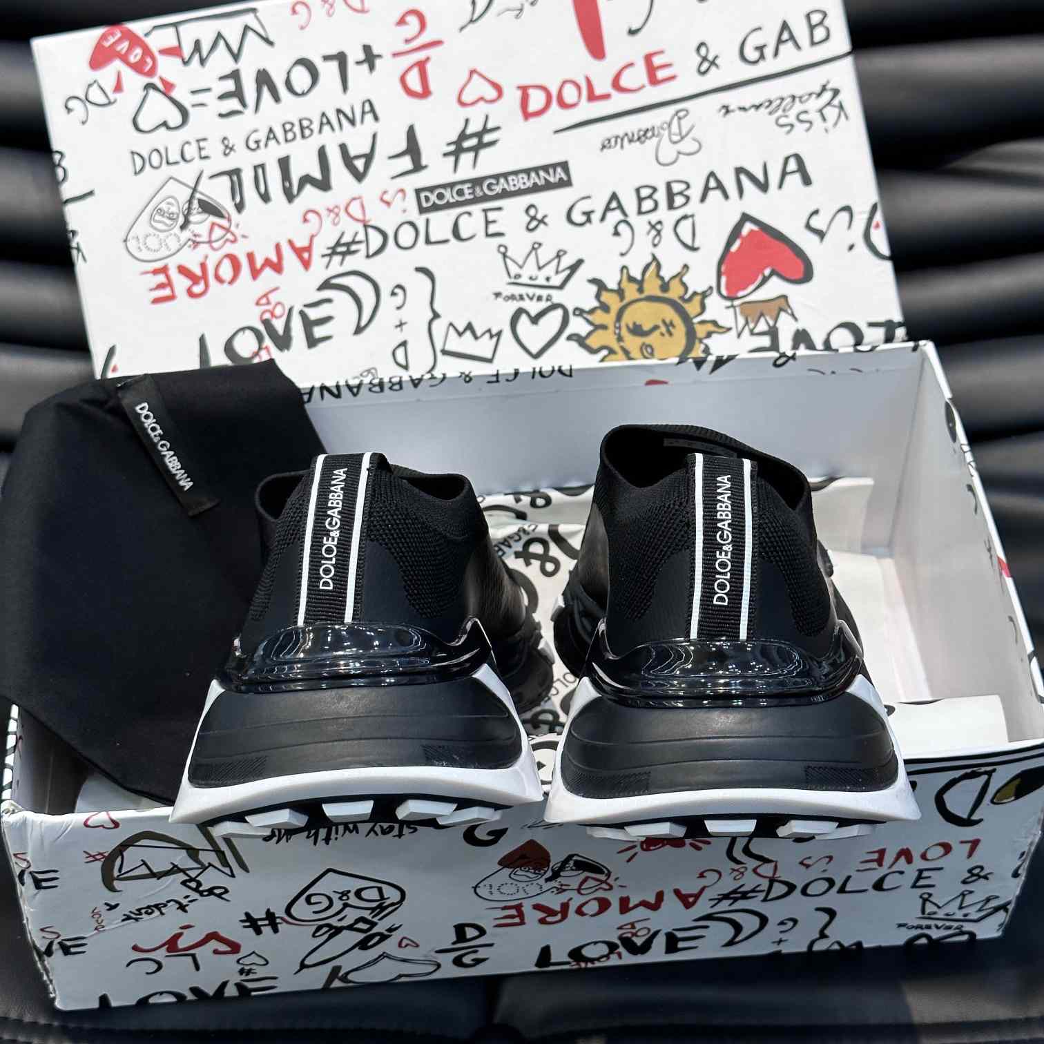 Dolce & Gabbana Stretch Mesh Fast Sneakers - 