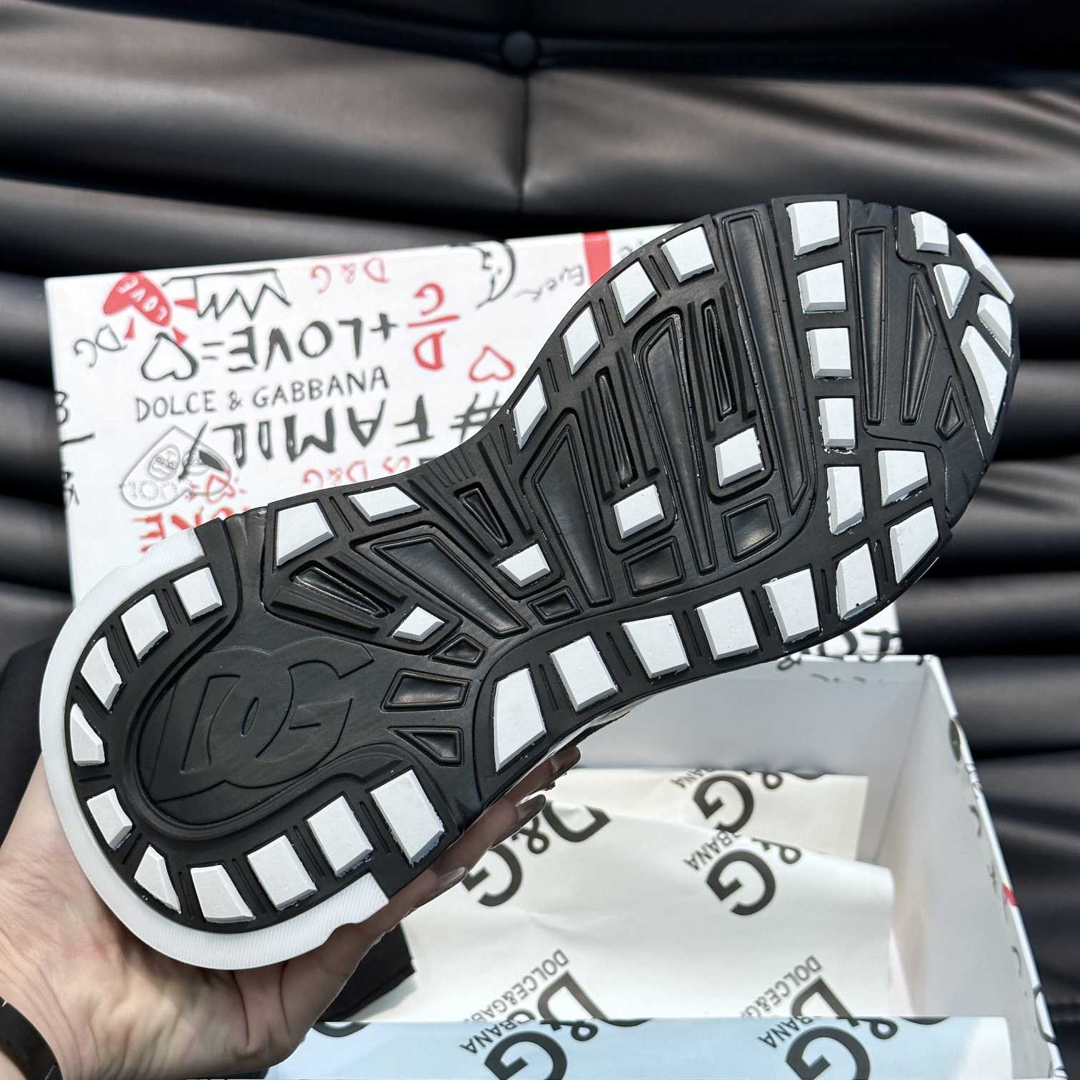Dolce & Gabbana Stretch Mesh Fast Sneakers - 
