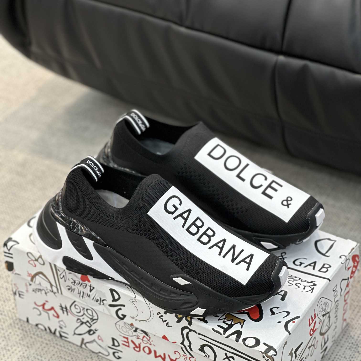 Dolce & Gabbana Stretch Mesh Fast Sneakers - PerfectKickZ