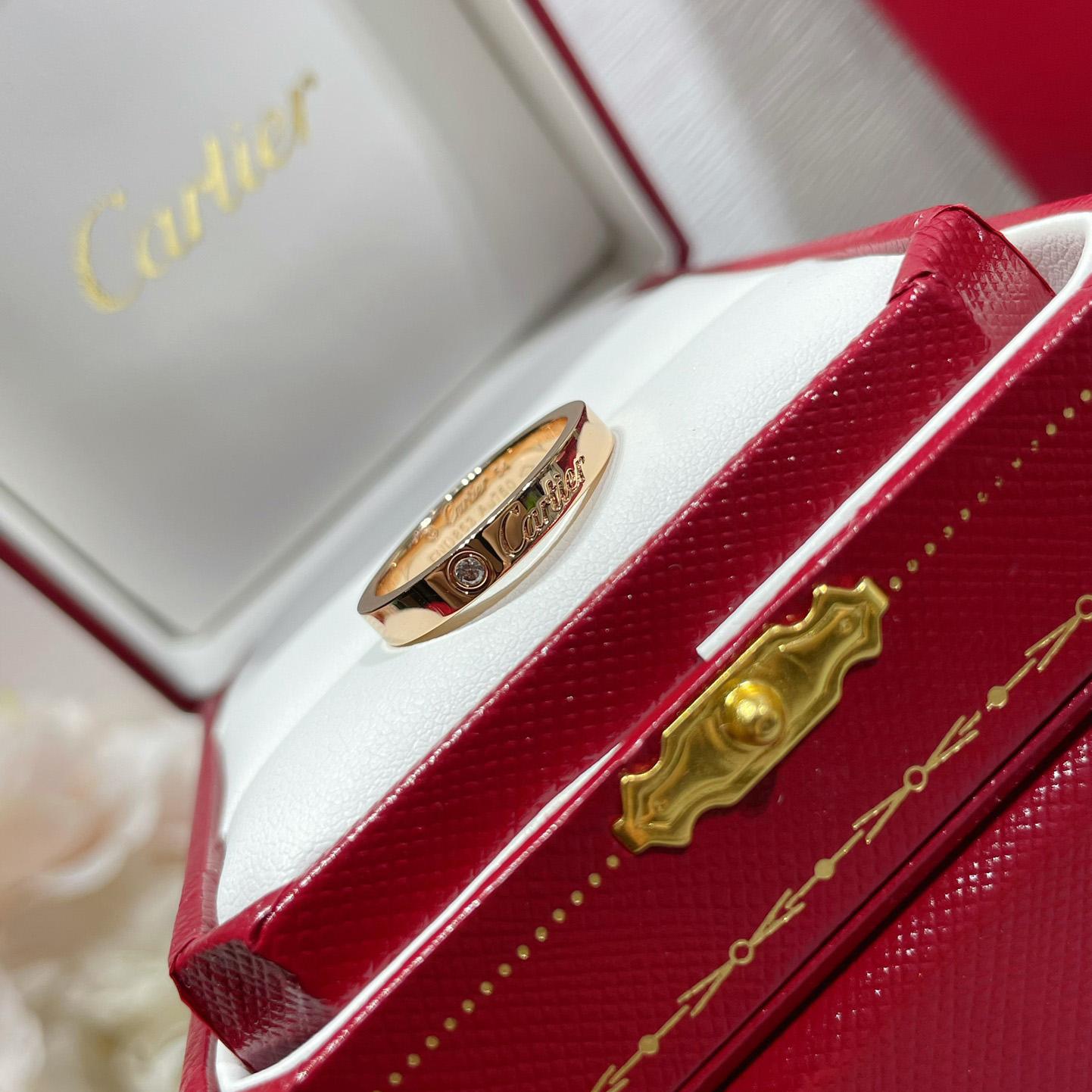 Cartier C de Cartier Wedding Ring - PerfectKickZ