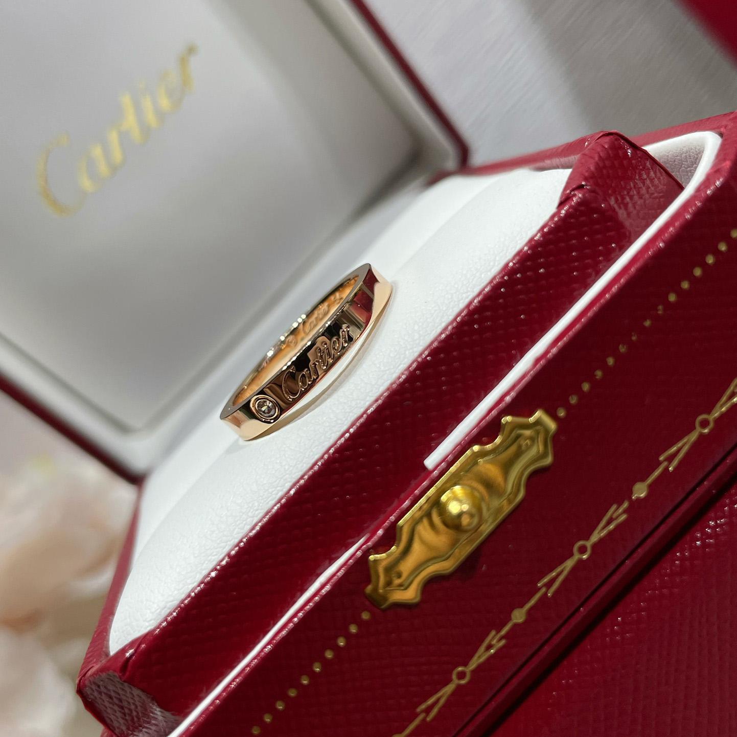 Cartier C de Cartier Wedding Ring - PerfectKickZ