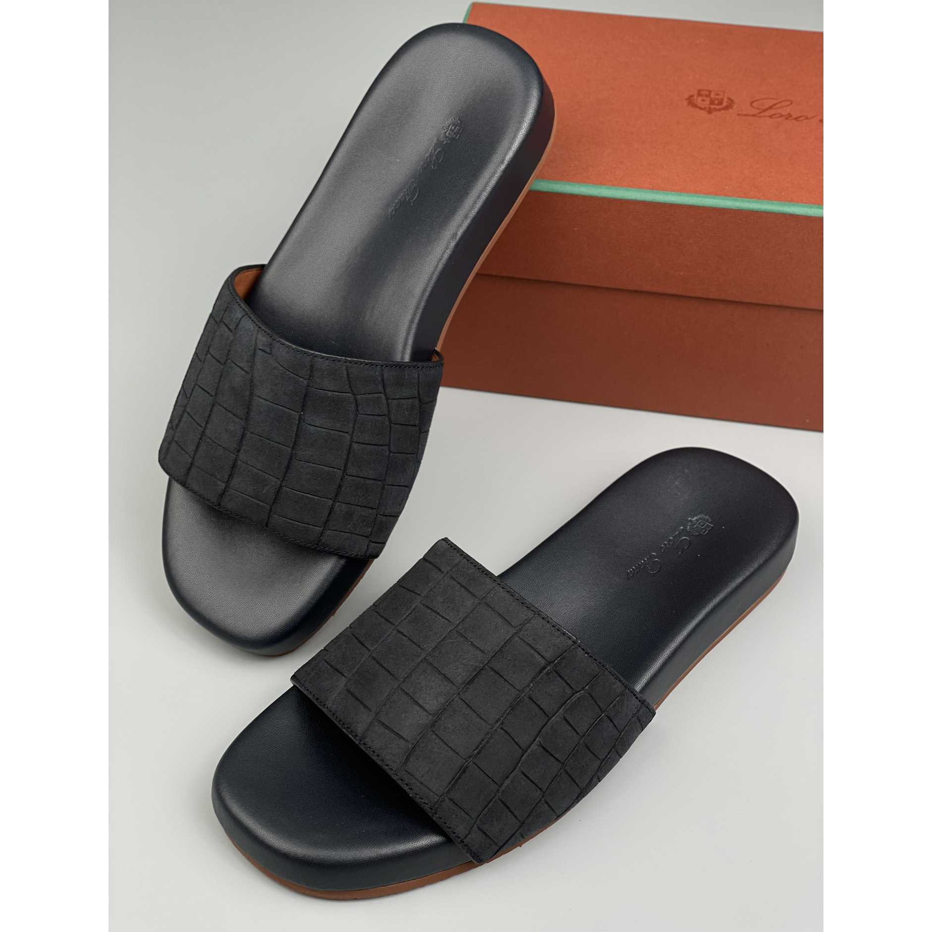 Loro Piana Slide Sandal  - PerfectKickZ