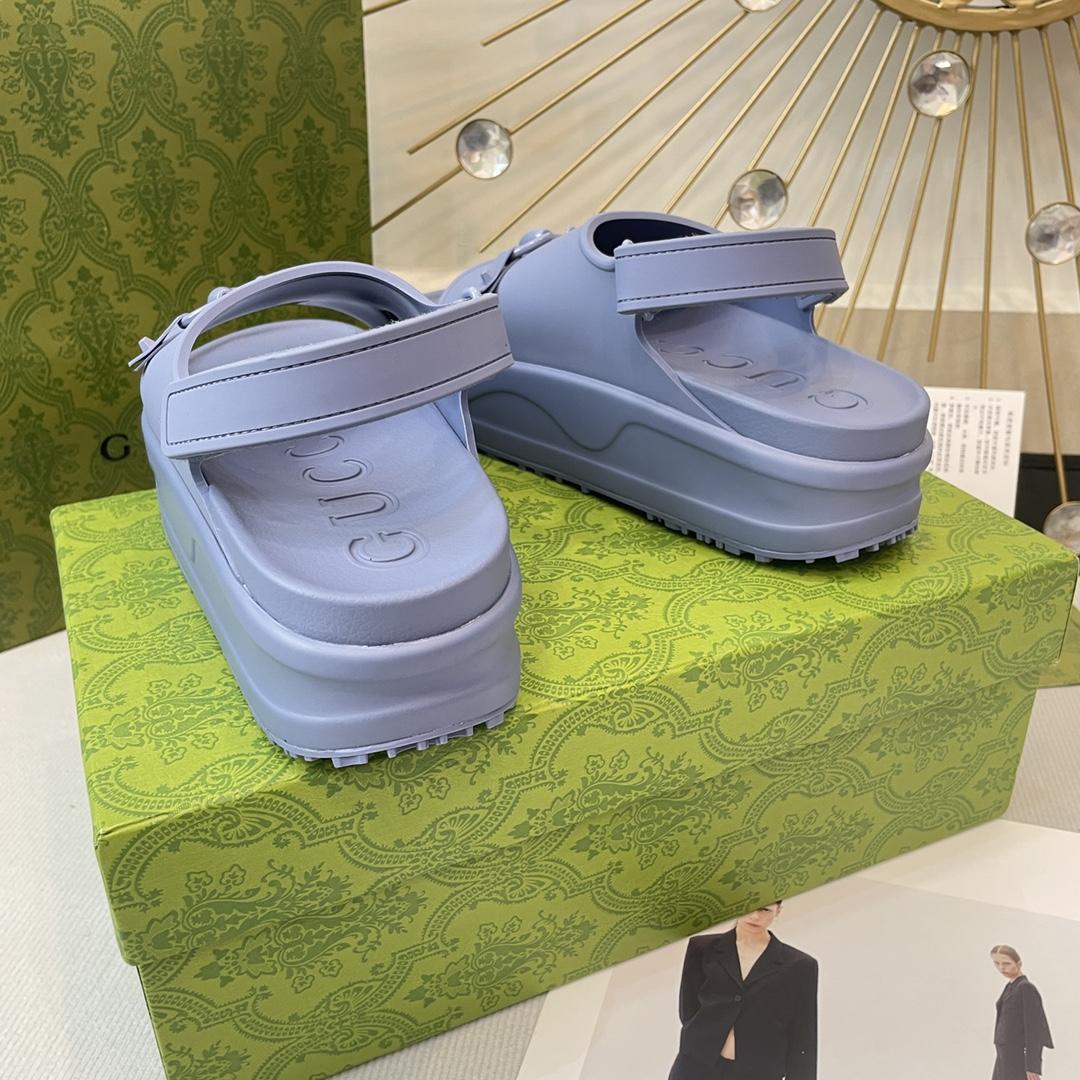 Gucci Horsebit Flatform Sandal - PerfectKickZ