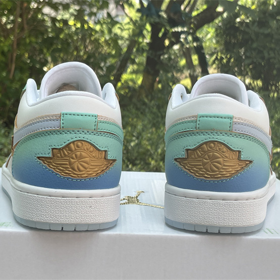 Air Jordan 1 Low SE “Emerald Rise” Sneaker      FN8899-131 - PerfectKickZ