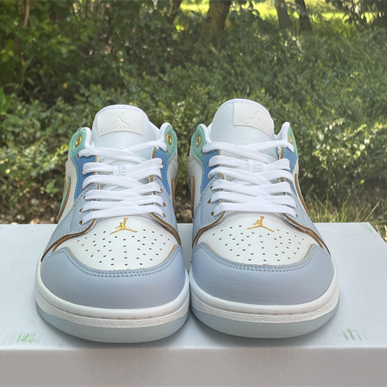 Air Jordan 1 Low SE “Emerald Rise” Sneaker      FN8899-131 - PerfectKickZ