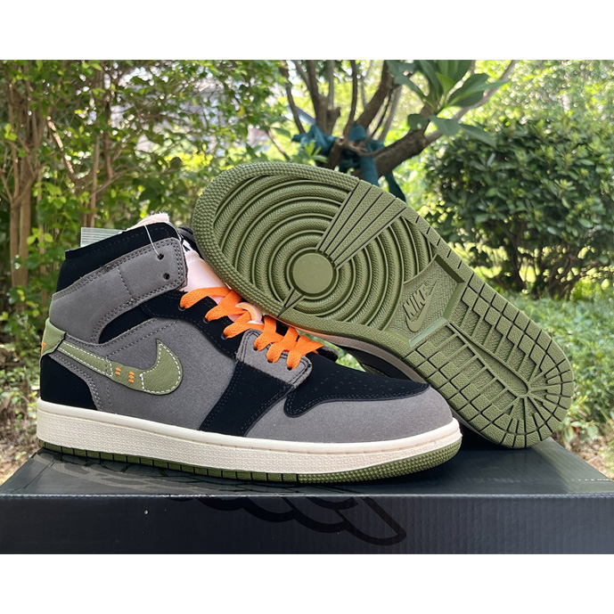 Air Jordan 1 Mid SE Craft Sneaker     FD6817-003 - PerfectKickZ