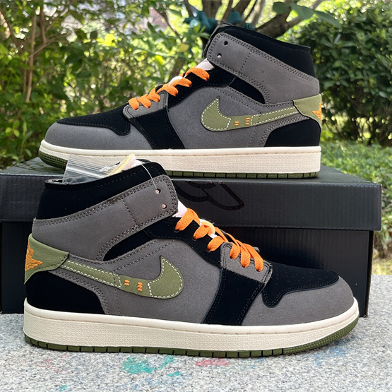 Air Jordan 1 Mid SE Craft Sneaker     FD6817-003 - PerfectKickZ