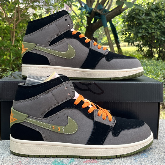 Air Jordan 1 Mid SE Craft Sneaker     FD6817-003 - PerfectKickZ