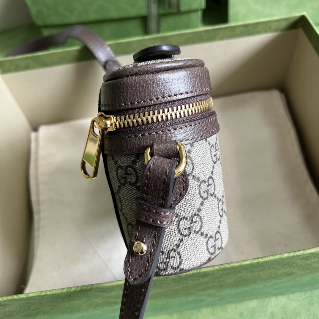 Gucci Ophidia GG Top Handle Mini Bag (15.5x10.5x5.5cm) - PerfectKickZ