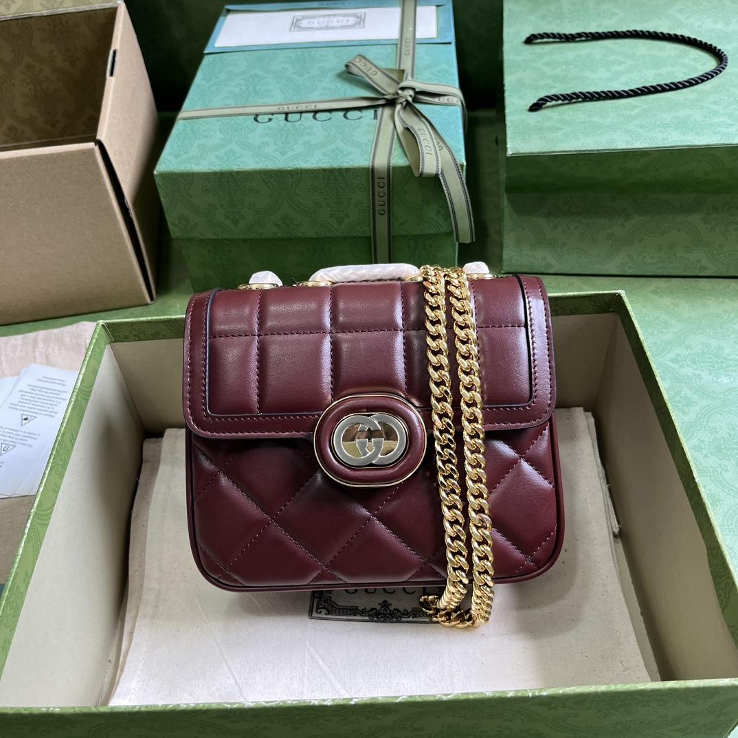 Gucci Deco Mini Shoulder Bag (18-14.5-8cm) - PerfectKickZ