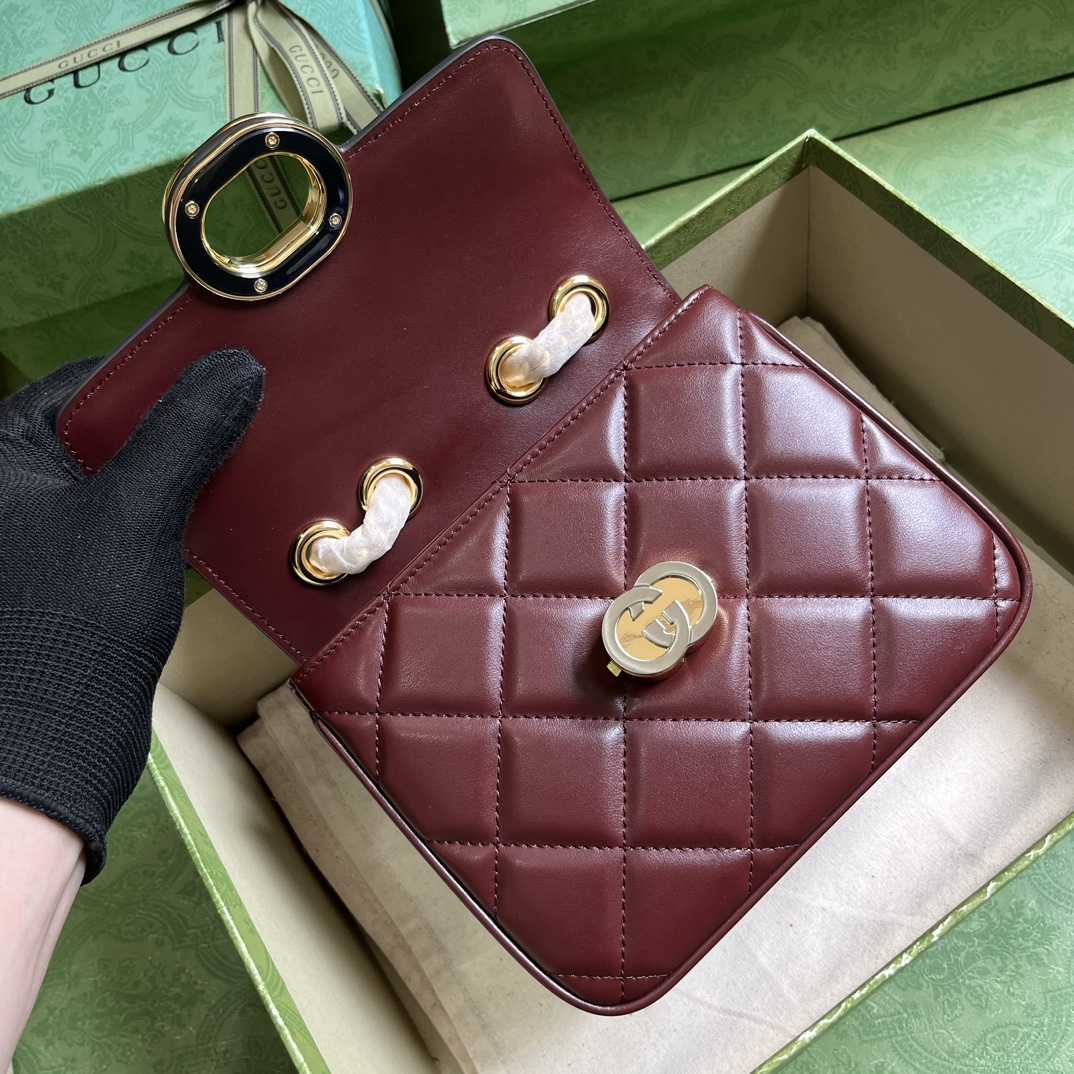 Gucci Deco Mini Shoulder Bag (18-14.5-8cm) - PerfectKickZ