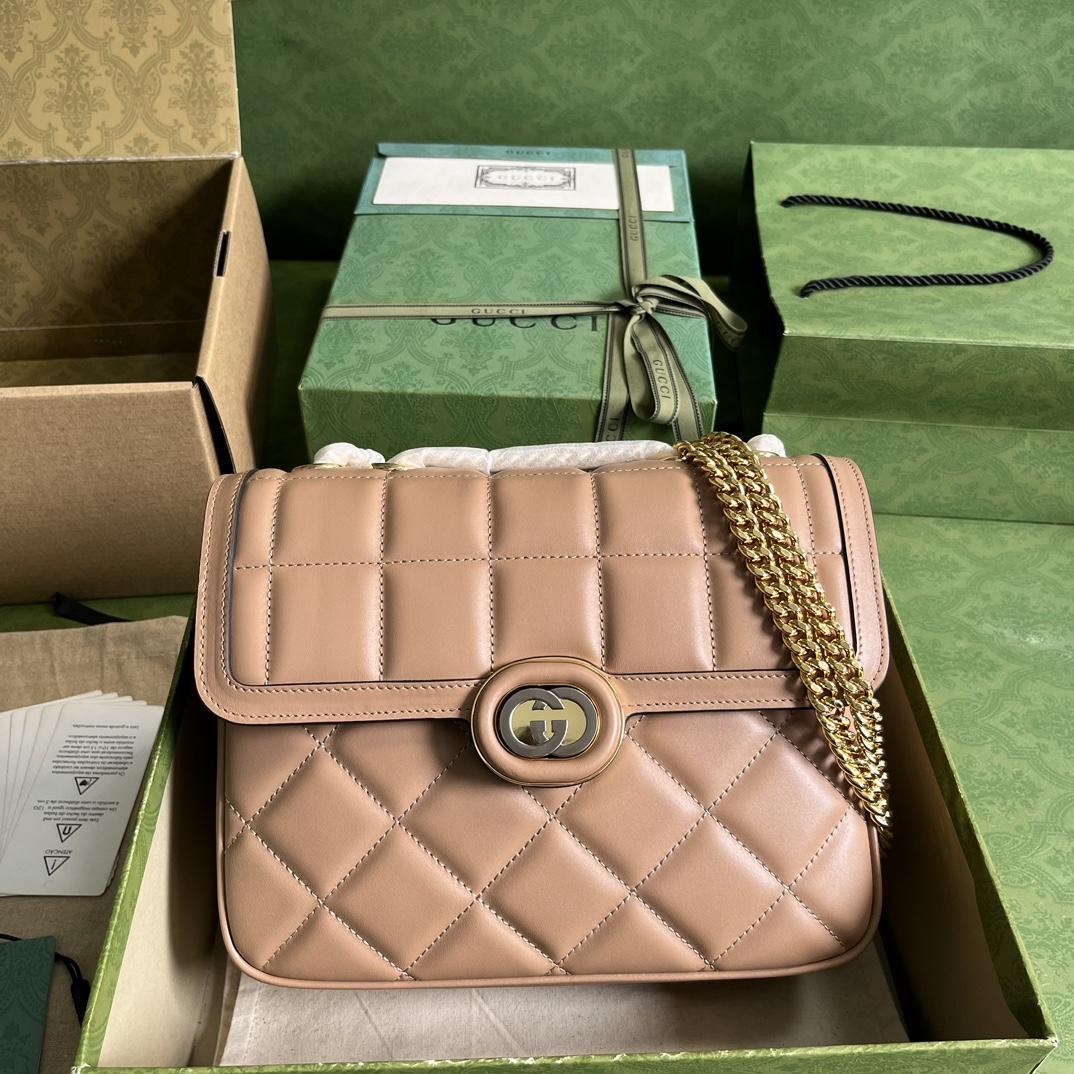 Gucci Deco Small Shoulder Bag (25-19.5-8cm) - PerfectKickZ
