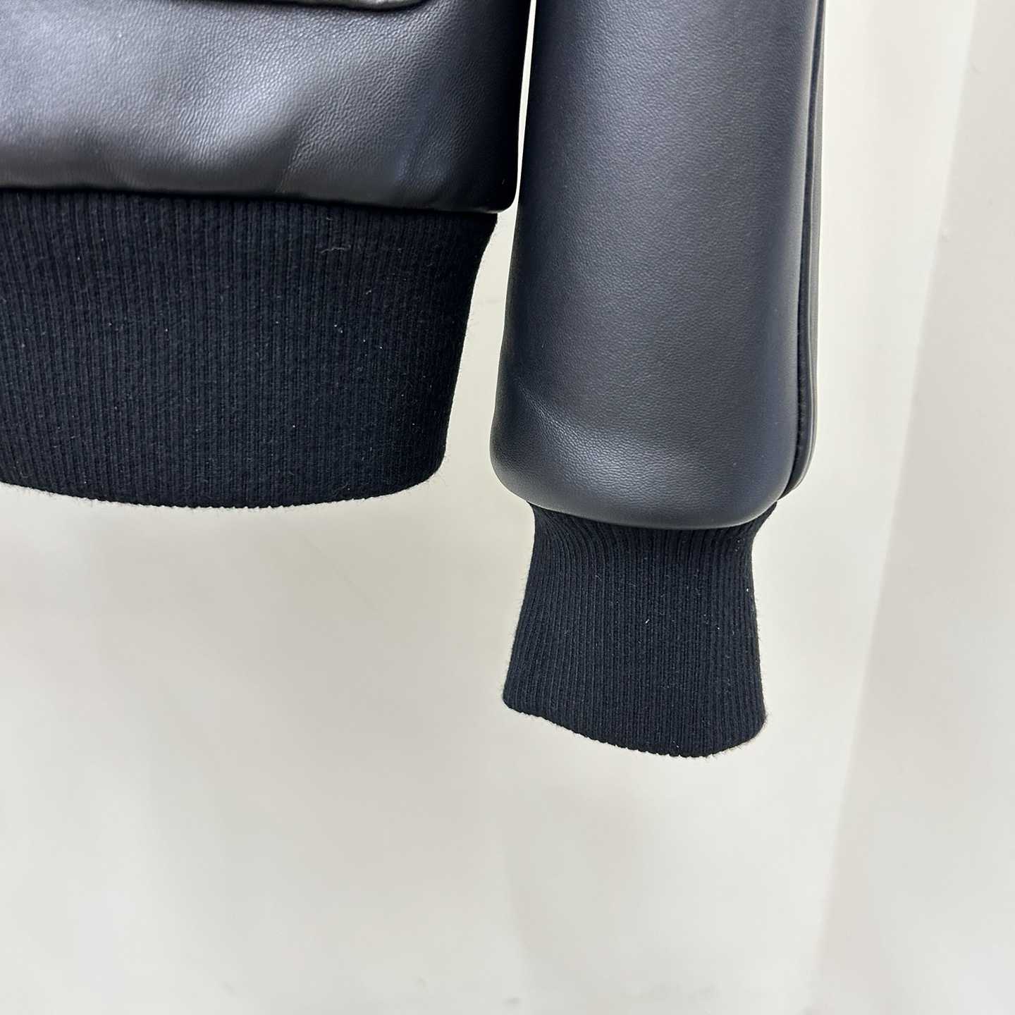 Gucci GG Leather Jacket - PerfectKickZ