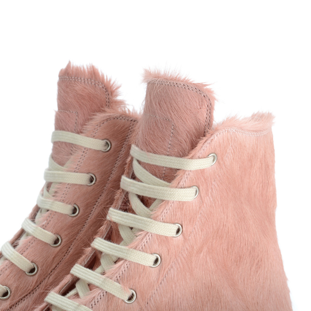 Rick Owens High-top Lace-up Sneakers - PerfectKickZ