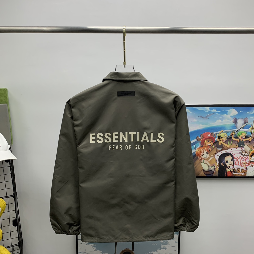 Fear Of God Essential Coaches Jacket - PerfectKickZ