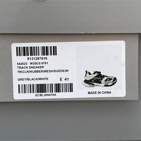 Balenciaga Track Sneaker In Grey - PerfectKickZ