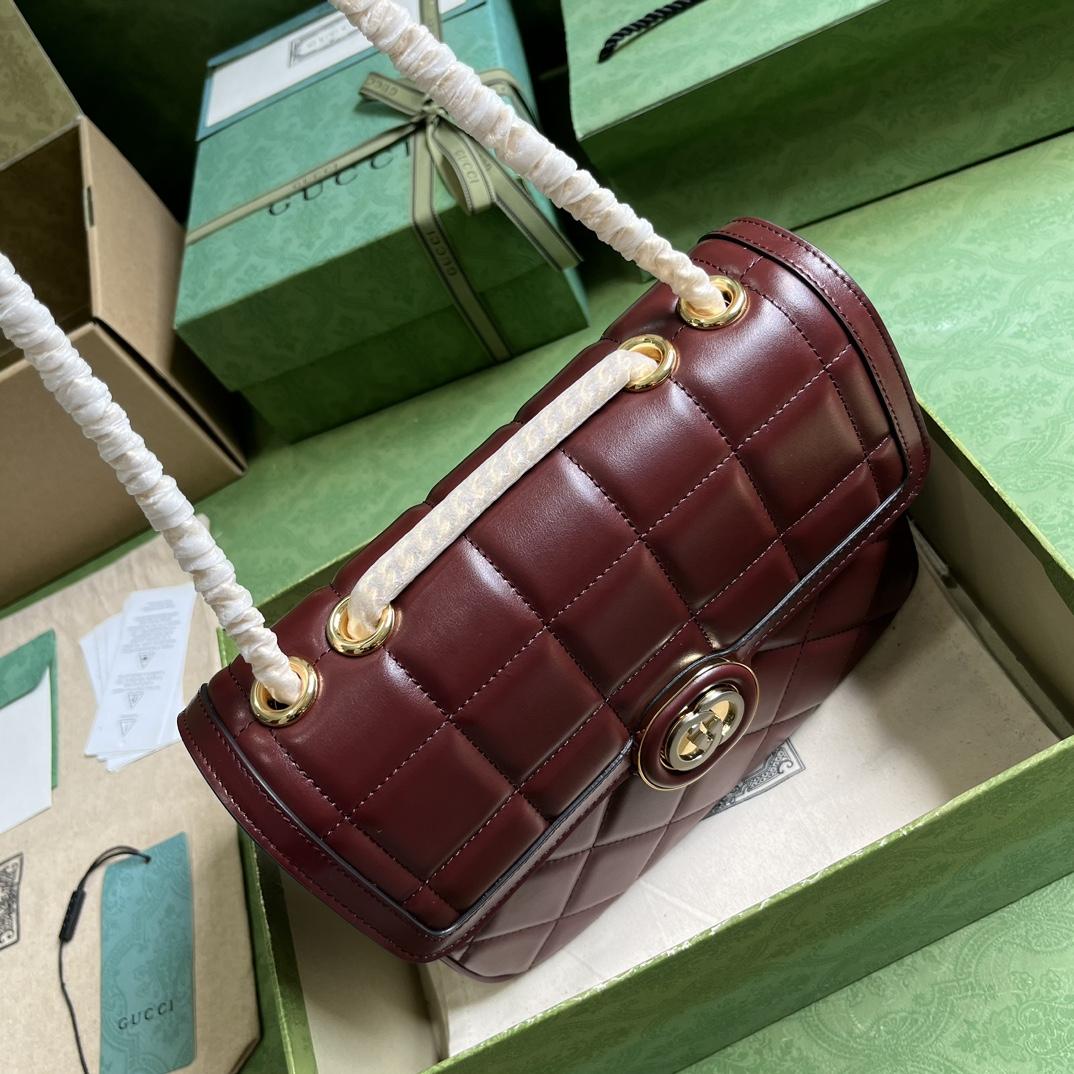 Gucci Deco Small Shoulder Bag (25-19.5-8cm) - PerfectKickZ
