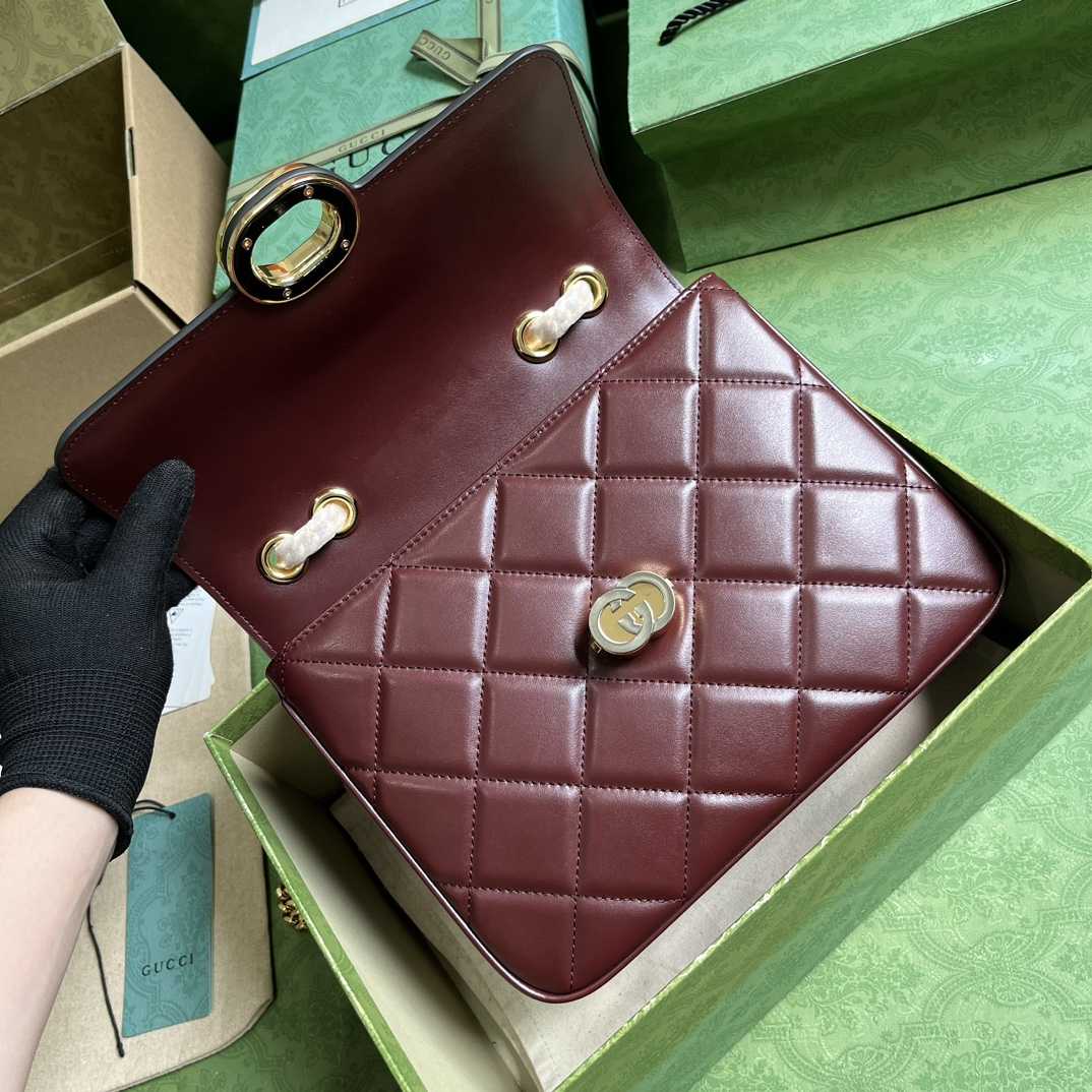 Gucci Deco Small Shoulder Bag (25-19.5-8cm) - PerfectKickZ