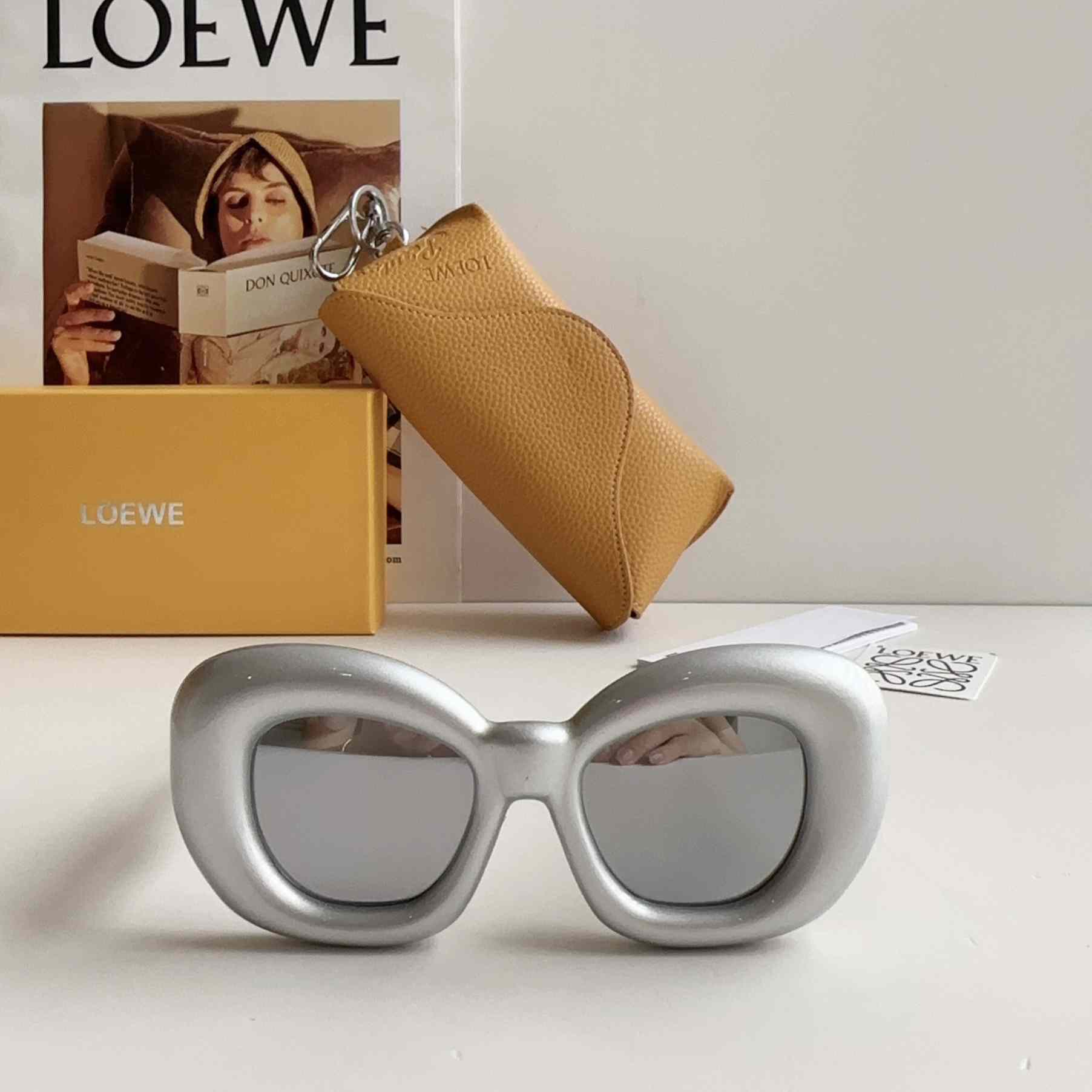 Loewe Inflated Butterfly Sunglasses In Nylon - PerfectKickZ