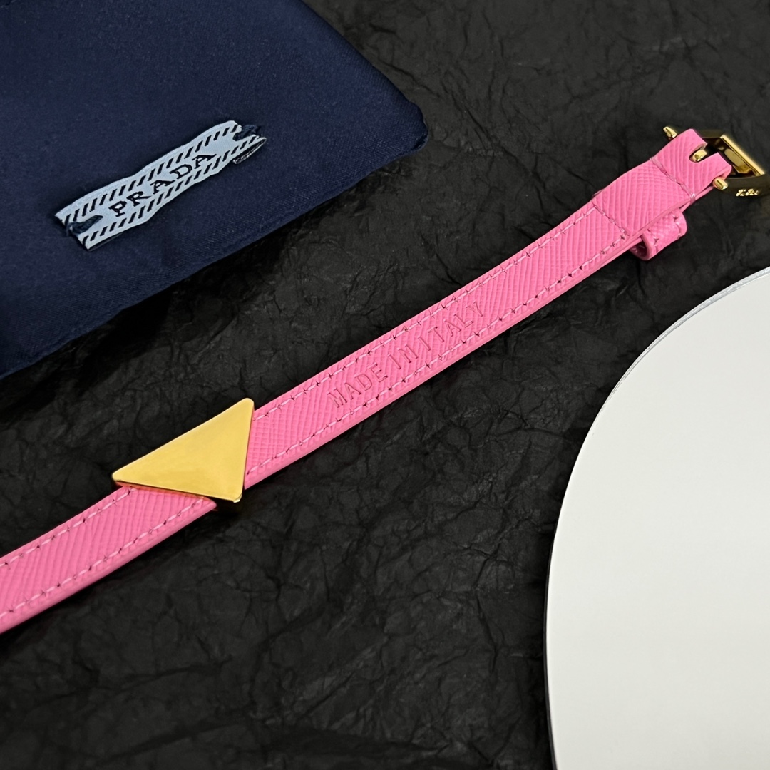 Prada Saffiano Leather Bracelet - PerfectKickZ