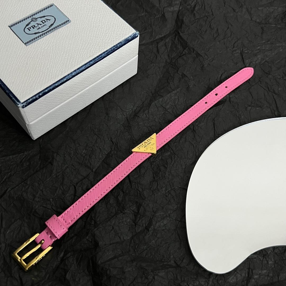 Prada Saffiano Leather Bracelet - PerfectKickZ