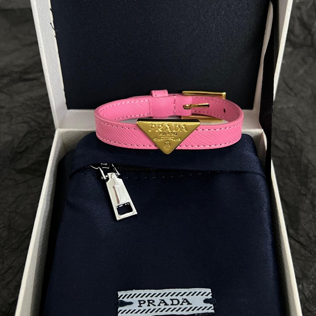 Prada Saffiano Leather Bracelet - PerfectKickZ