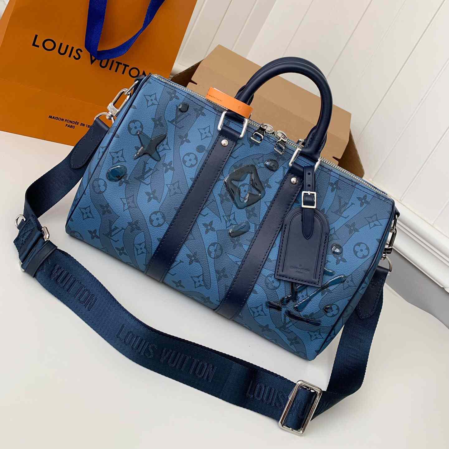 Louis Vuitton Keepall Bandouliere 35(34*21*16cm)     M22573 - PerfectKickZ