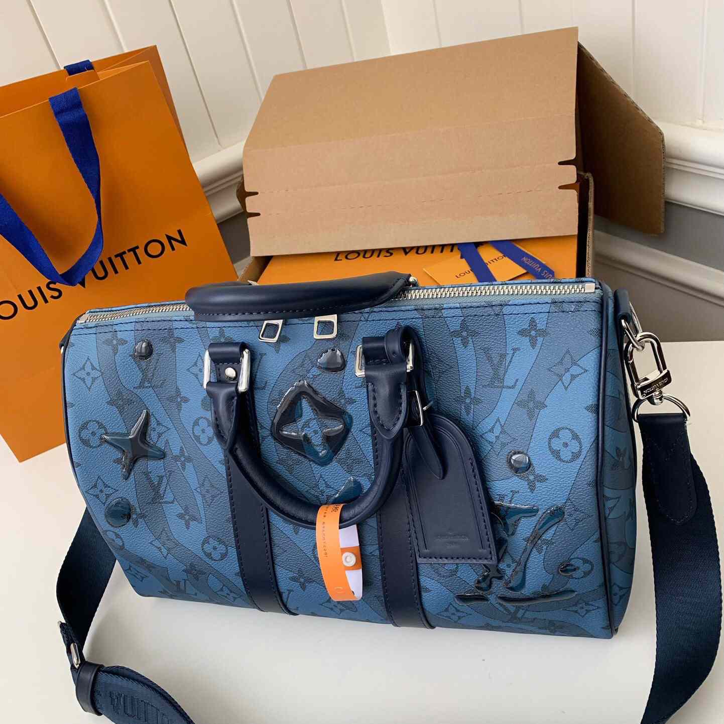 Louis Vuitton Keepall Bandouliere 35(34*21*16cm)     M22573 - PerfectKickZ