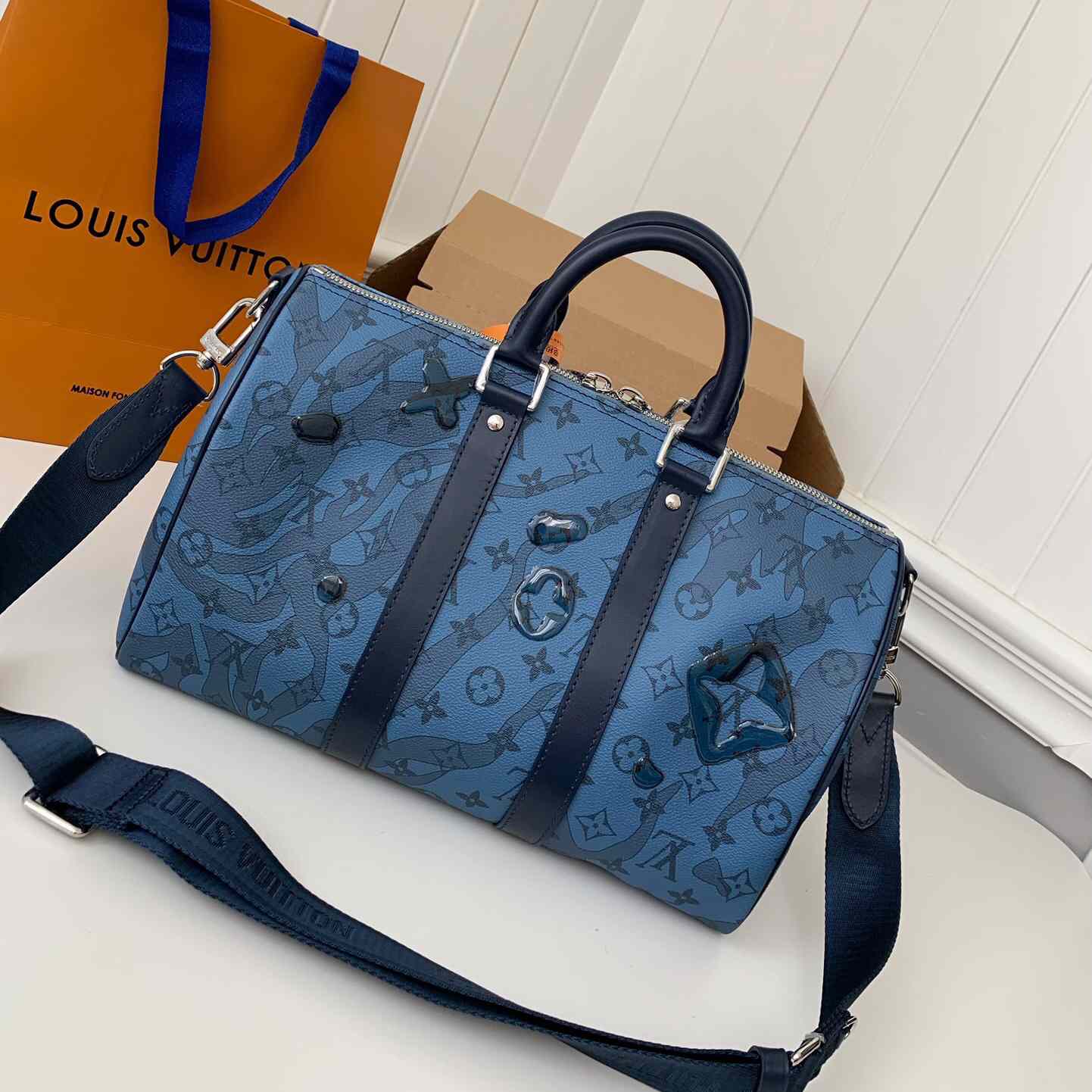 Louis Vuitton Keepall Bandouliere 35(34*21*16cm)     M22573 - PerfectKickZ