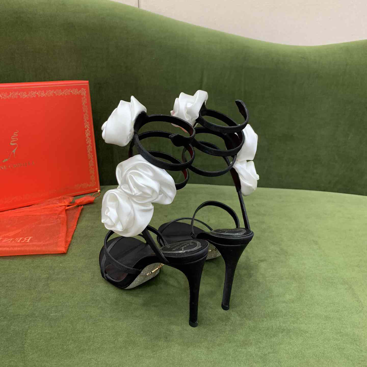 Rene Caovilla Rose High-heel Sandals - PerfectKickZ