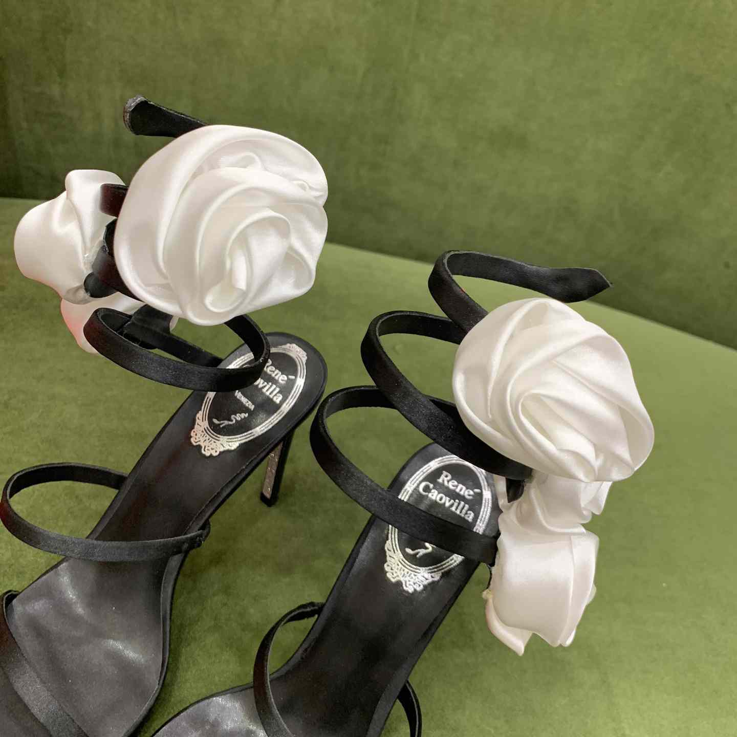 Rene Caovilla Rose High-heel Sandals - PerfectKickZ