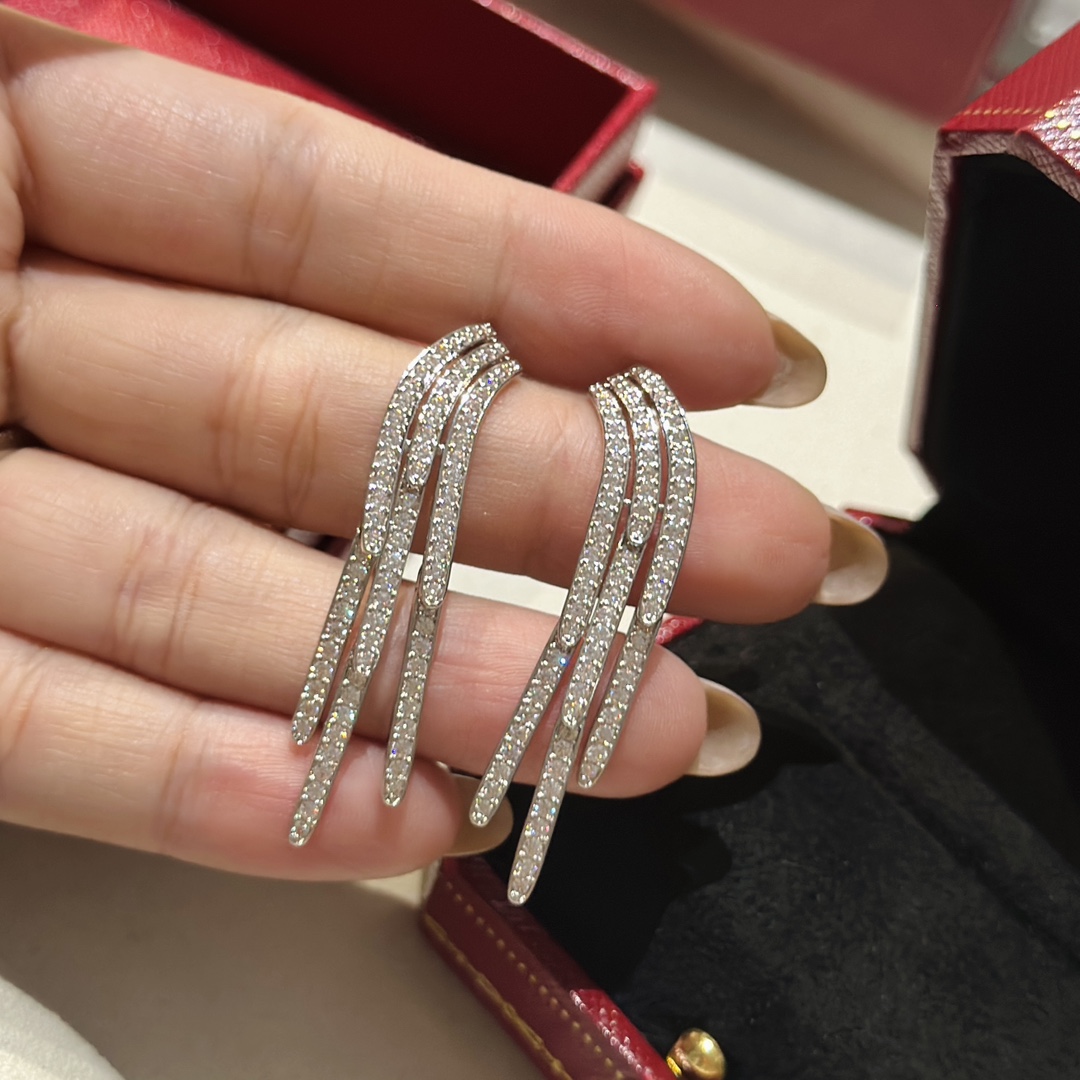 Cartier Diamond Collection Earrings - PerfectKickZ
