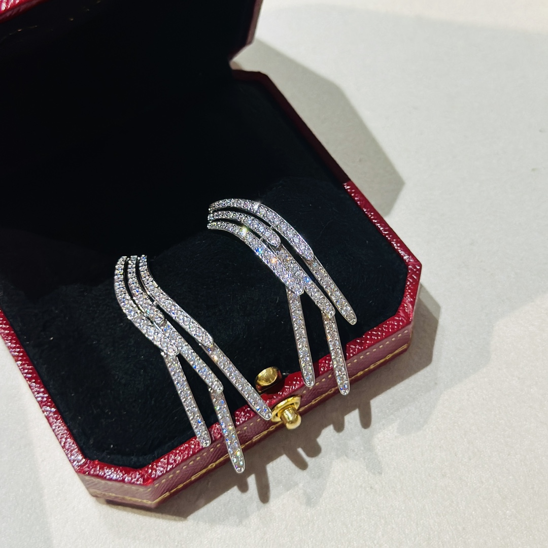 Cartier Diamond Collection Earrings - PerfectKickZ