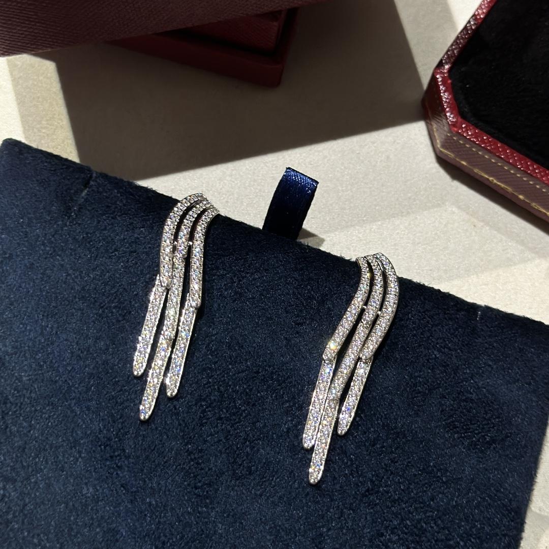 Cartier Diamond Collection Earrings - PerfectKickZ