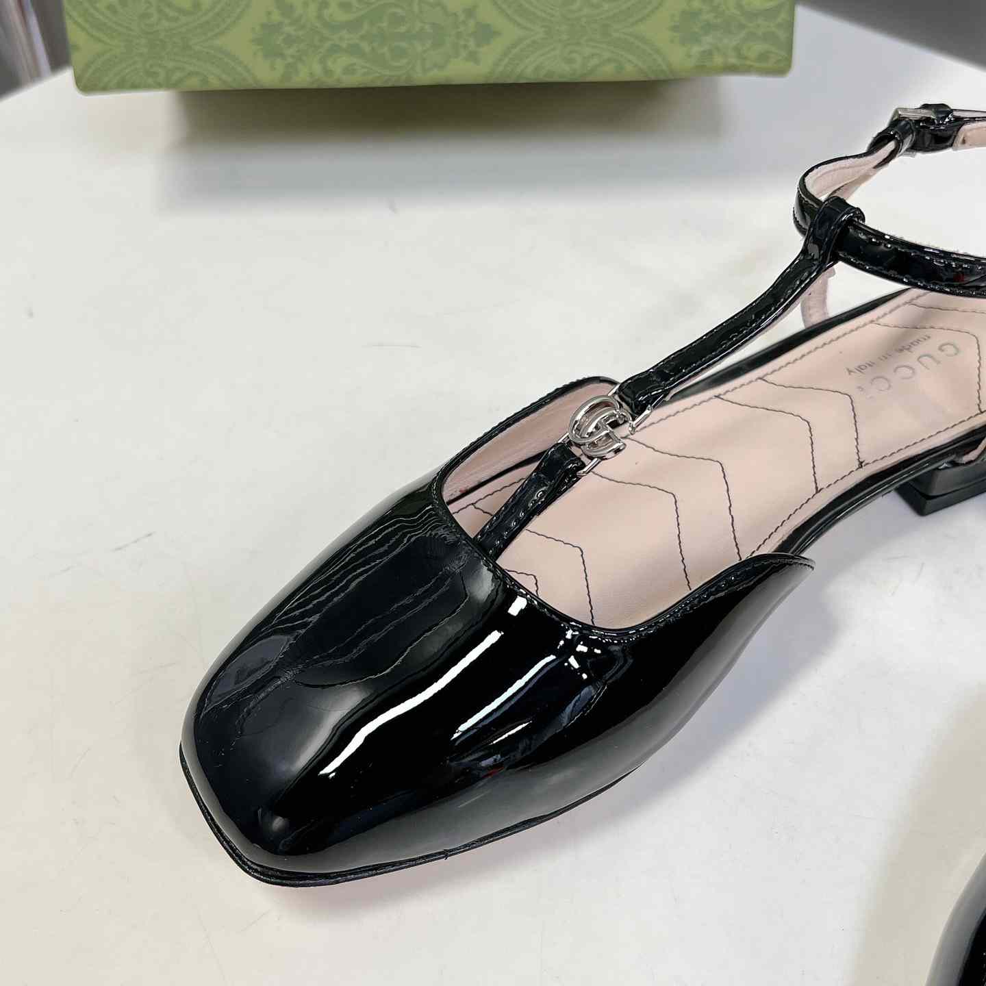 Gucci Women's Double G Ballet Flat - PerfectKickZ