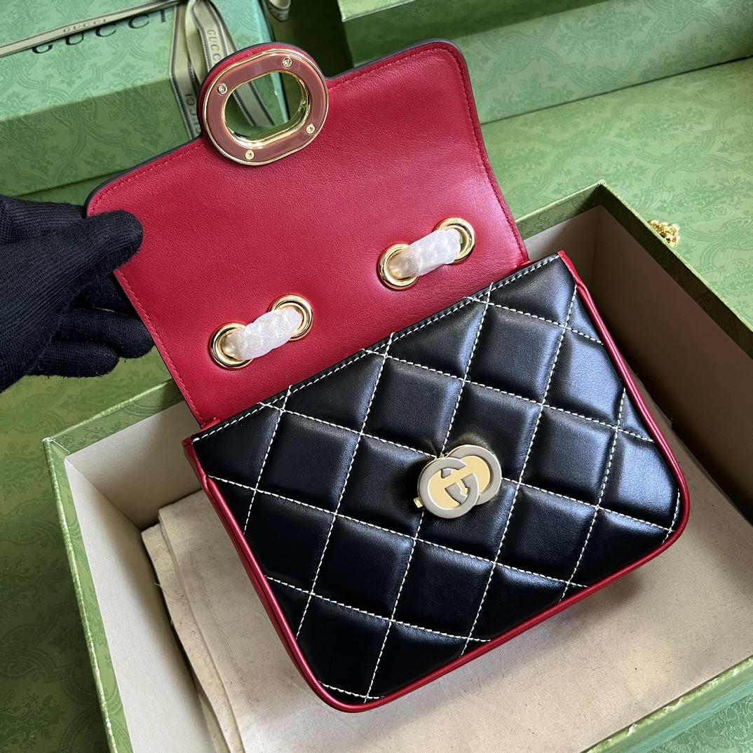 Gucci Deco Mini Shoulder Bag (18-14.5-8cm) - PerfectKickZ