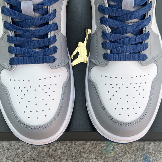 Air Jordan 1 Mid “True Blue” Sneaker     DQ8426-014  - PerfectKickZ