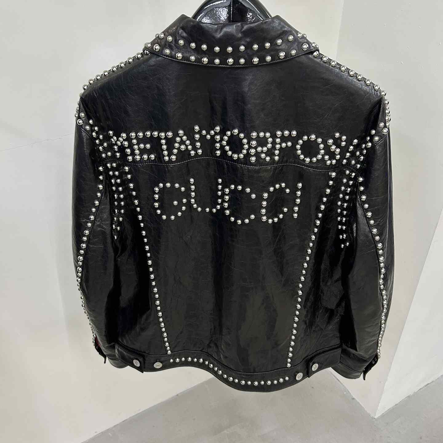 Gucci Leather Jacket - PerfectKickZ