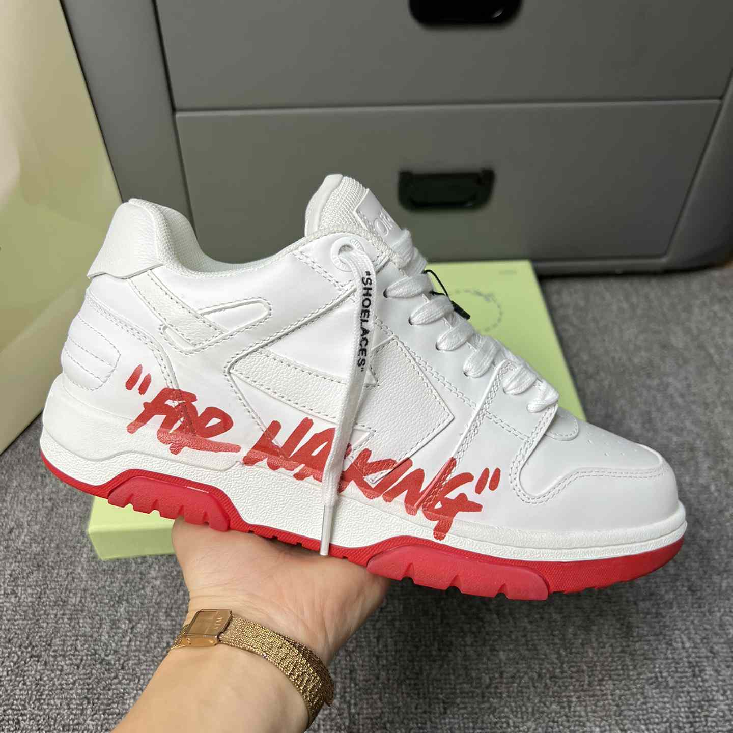 Off White Out Of Office Sneakers  - PerfectKickZ