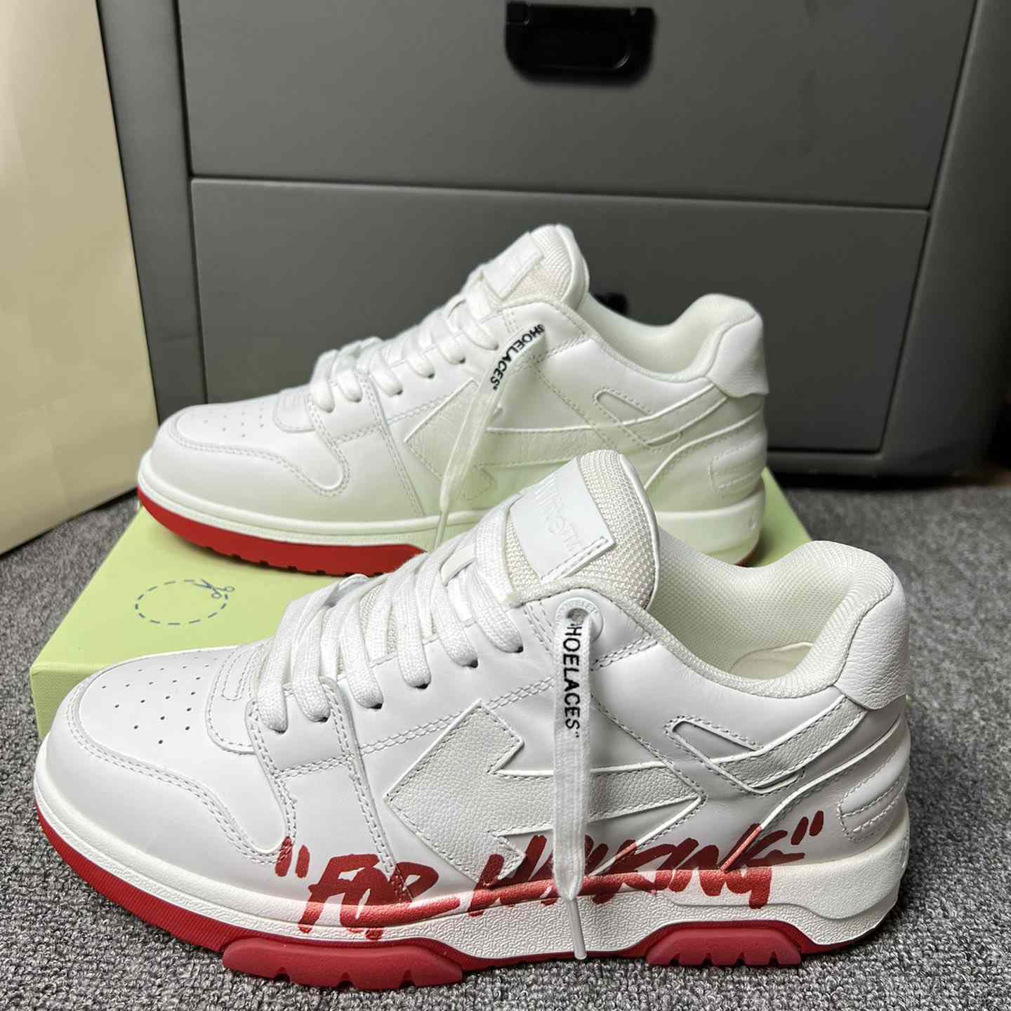 Off White Out Of Office Sneakers  - PerfectKickZ