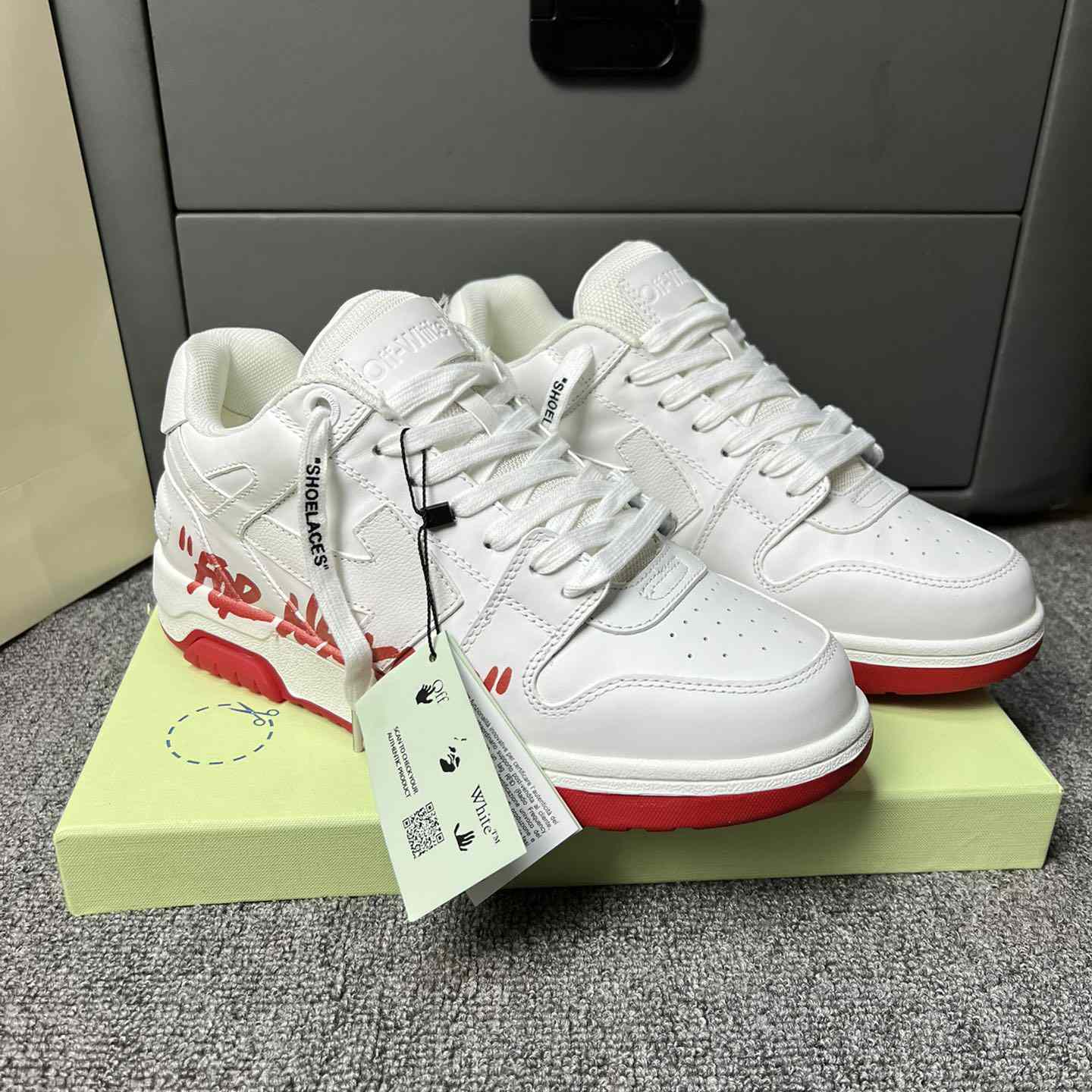 Off White Out Of Office Sneakers  - PerfectKickZ