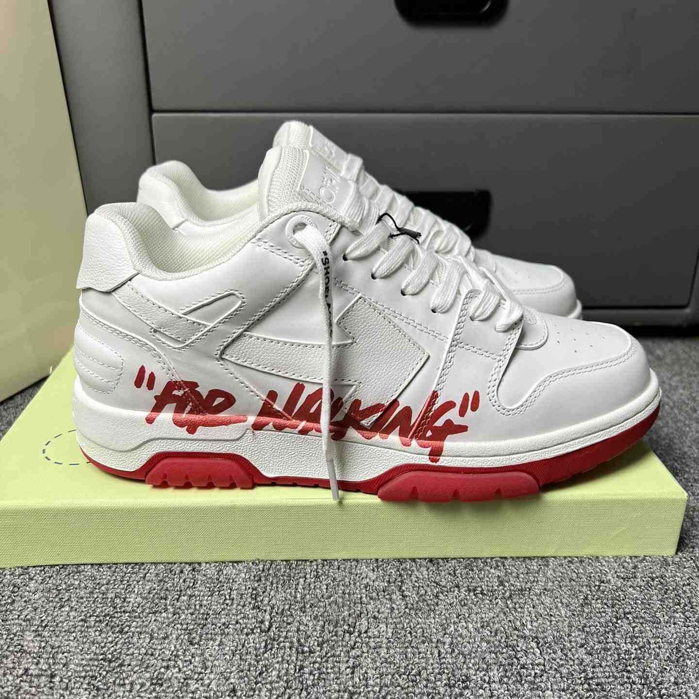 Off White Out Of Office Sneakers  - PerfectKickZ