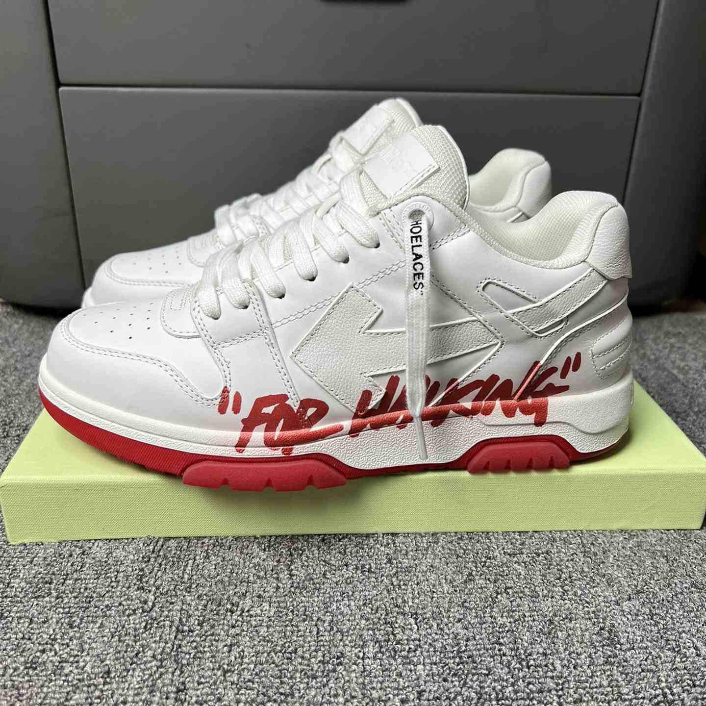 Off White Out Of Office Sneakers  - PerfectKickZ