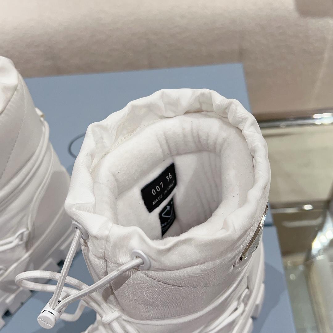 Prada Nylon Gabardine Après Ski Booties - PerfectKickZ