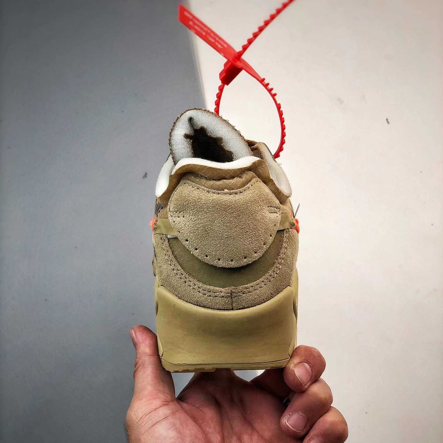 Off-White x Air Max 90 The 10 Sneakers    AA7293-200 - PerfectKickZ