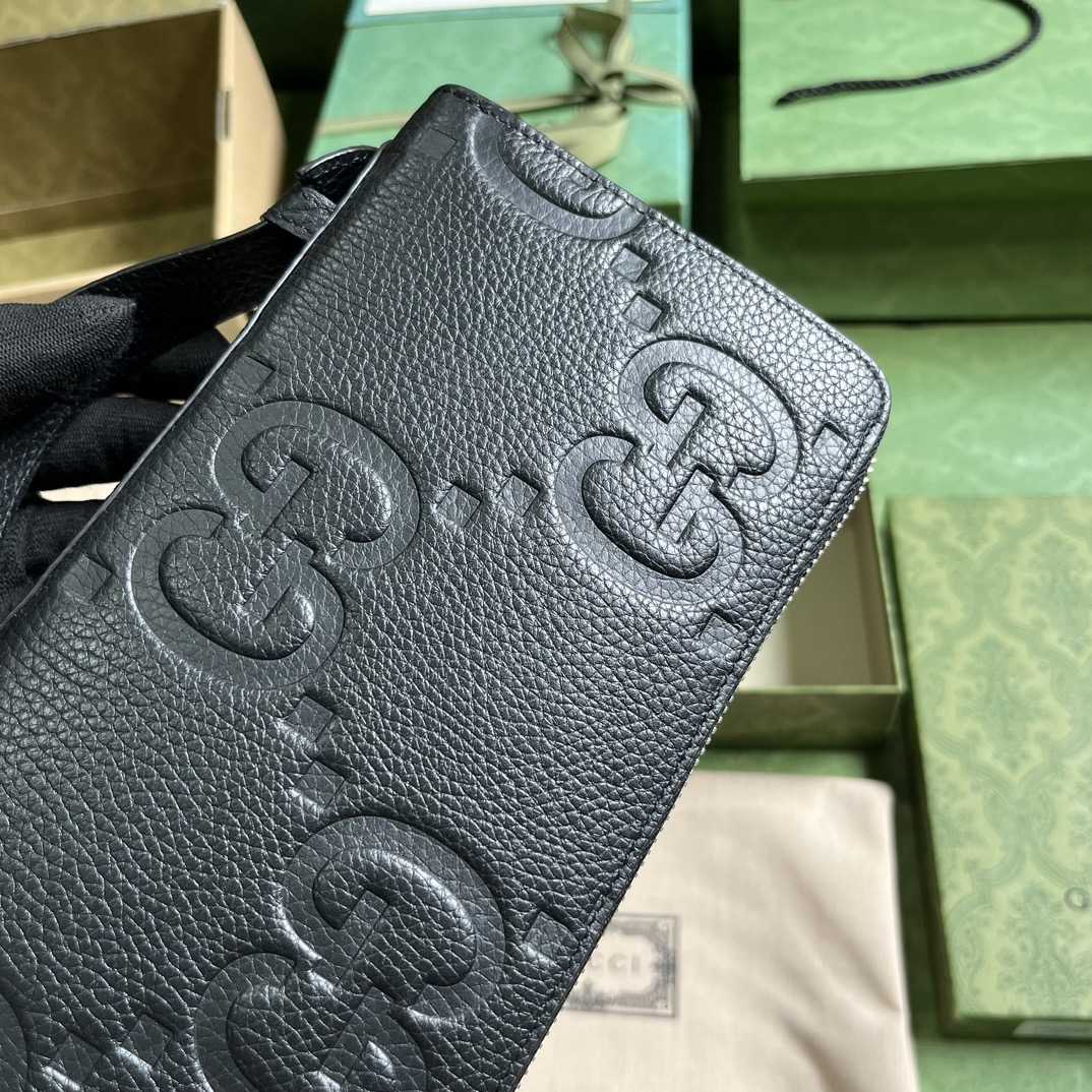 Gucci Jumbo GG Travel Document Case - PerfectKickZ